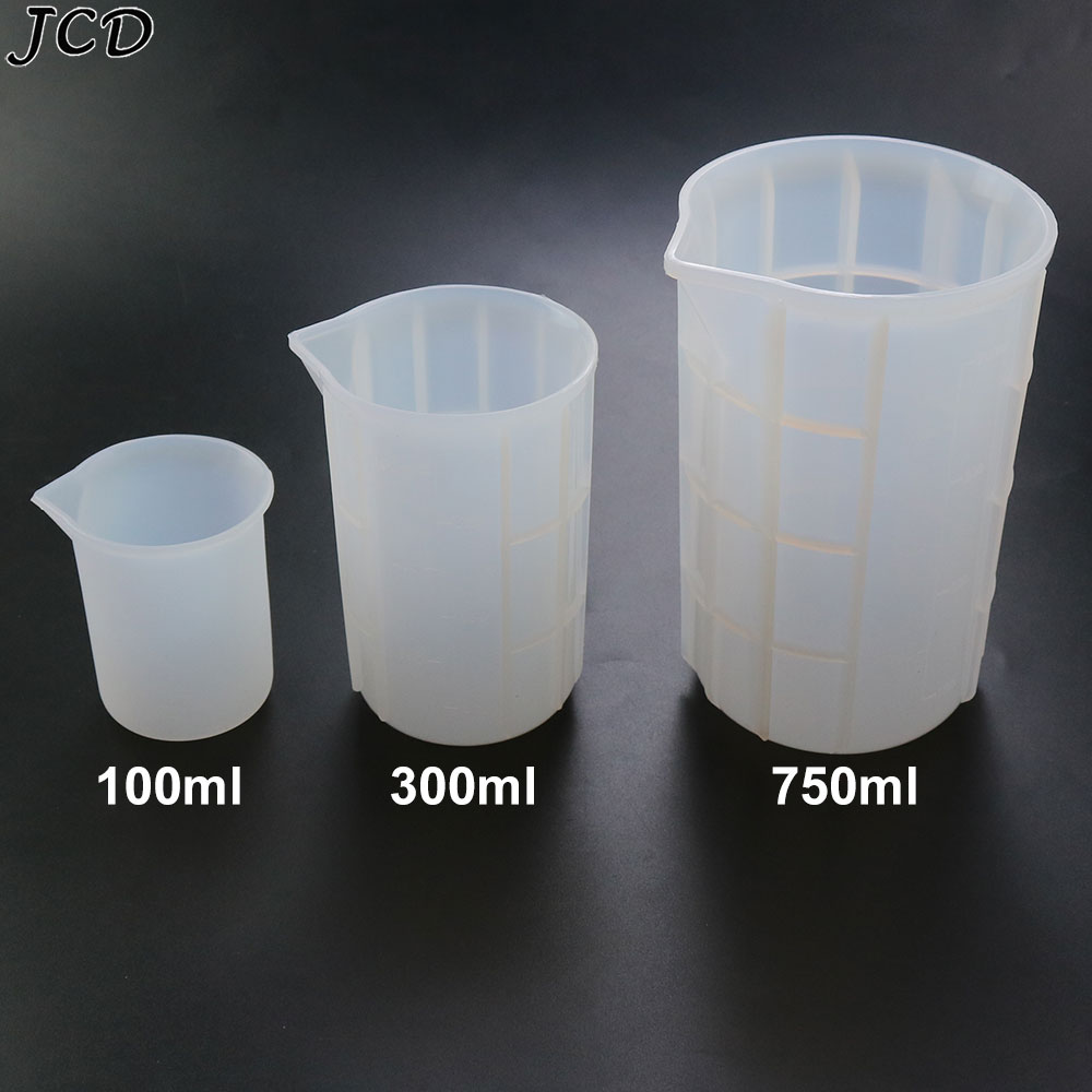 Resin Mixing Cup - JCD 100 ML/300 ML/750 ML ถ้วยซิลิโคนขนาดเค้กเกรดอาหาร
