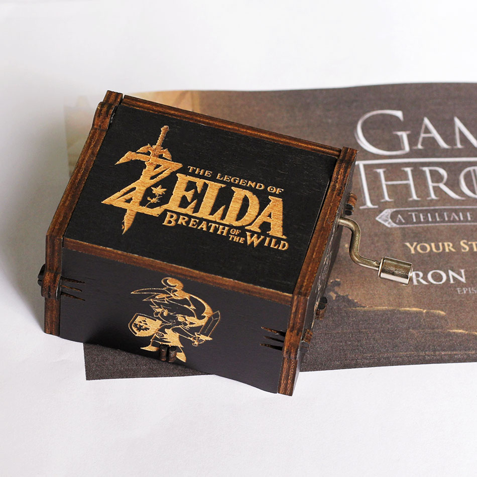 Resin Art Zelda - กล่องดนตรีไม้ DIY สร้างสรรค์จากอนิเมะเรื่อง The Legend of