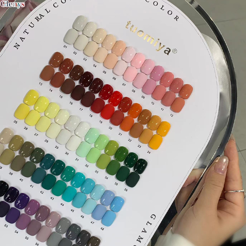 เจลทาเล็บ Glenys 60 สี ยอดนิยม - Resin Art Learning บทวิจารณ์และราคา