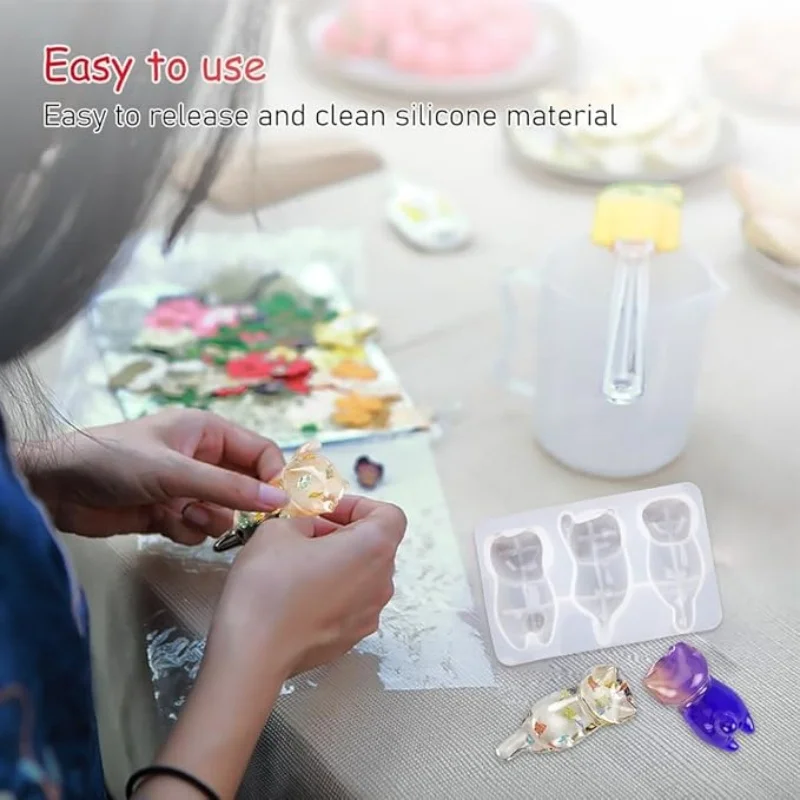 3D แมวคริสตัลอีพ็อกซี่เรซินแม่ - Resin Mixing Cup บทวิจารณ์และราคา