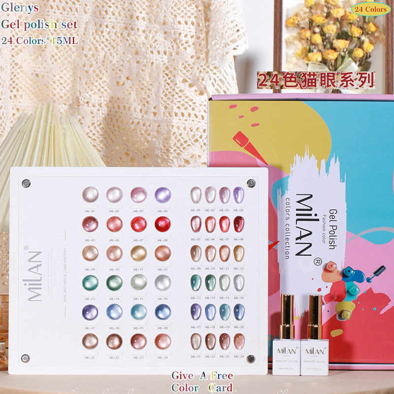 เจลทาเล็บ Glemys 24 สี แคทอาย  - Resin Art Learning บทวิจารณ์และราคา