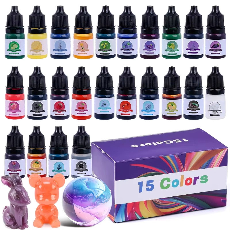 สีผสมเรซิ่นอีพ็อกซี่ 24 สีสดใส - Resin Mixing Cup บทวิจารณ์และราคา