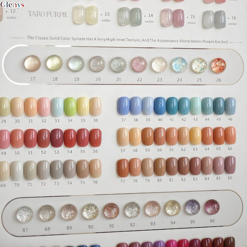 เจลทาเล็บ Glenys 156 ชิ้น * 15 - Resin Art Learning บทวิจารณ์และราคา