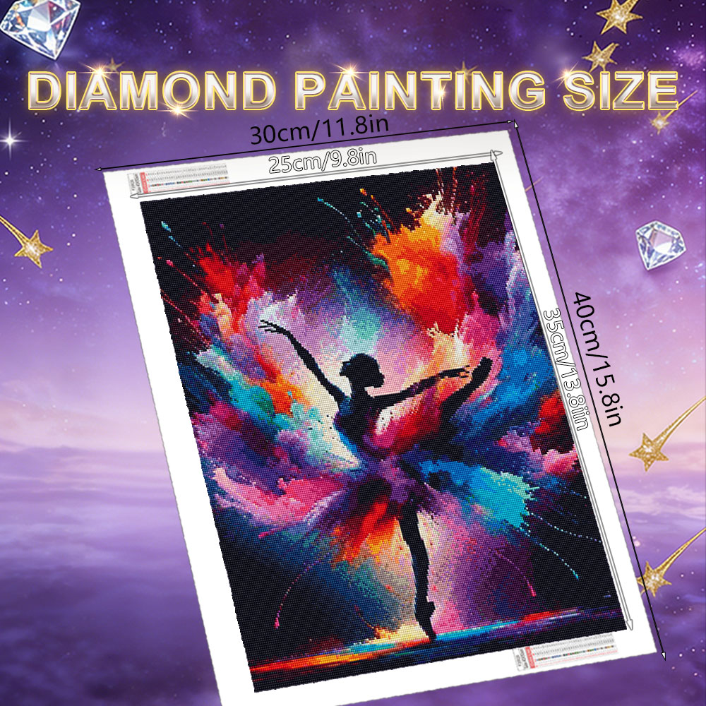 ชุดภาพโมเสกเพชร 5D DIY ของ HUA - Resin Art Wallpaper บทวิจารณ์และราคา
