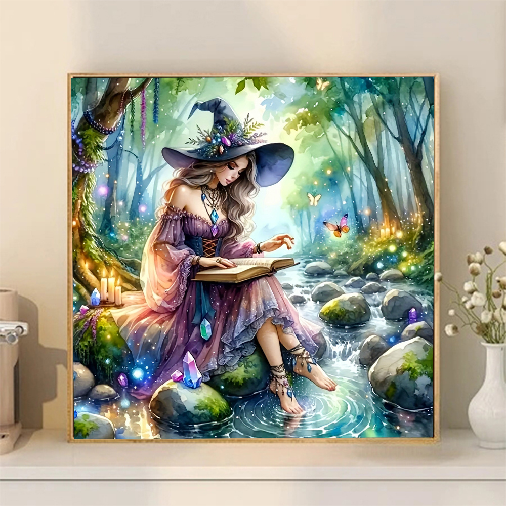 Huacan ภาพวาดติดเพชรรูปกบและพื - Resin Art Wallpaper บทวิจารณ์และราคา