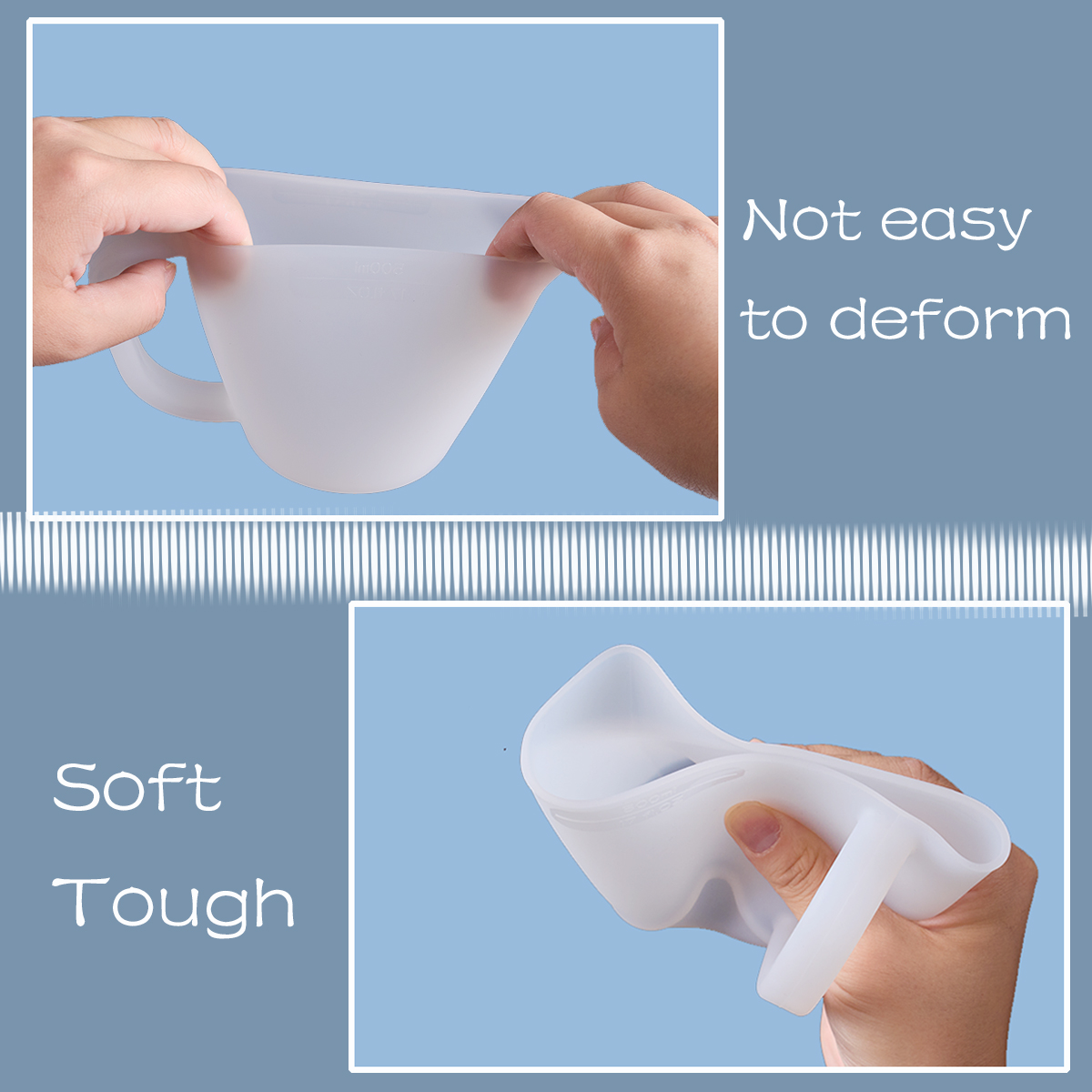 500ML ถ้วยตวงซิลิโคนพร้อมที่จั - Resin Mixing Cup บทวิจารณ์และราคา