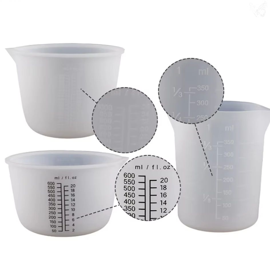 ถ้วยตวงขนาด 1000 มล. 600 มล. 4 - Resin Mixing Cup บทวิจารณ์และราคา