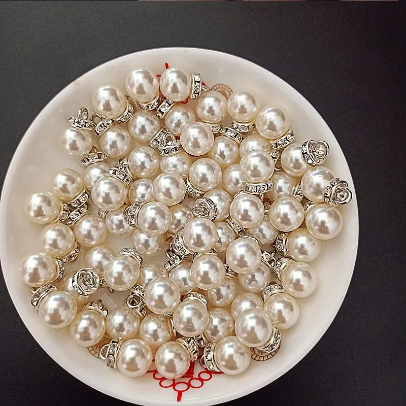 30 ชิ้นรอบเพิร์ลเพชรจี้ทองเงิน - Resin Art For Anniversary Gift บทวิจารณ์และราคา