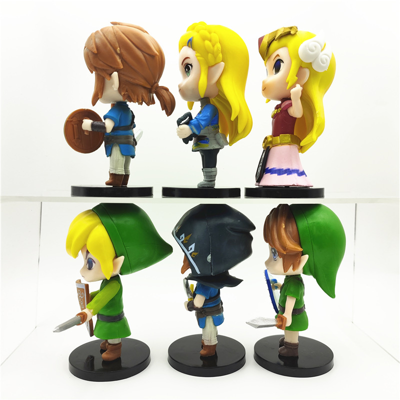 6ชิ้น/เซ็ตตำนานของเกม Zelda ตั - Resin Art Zelda บทวิจารณ์และราคา