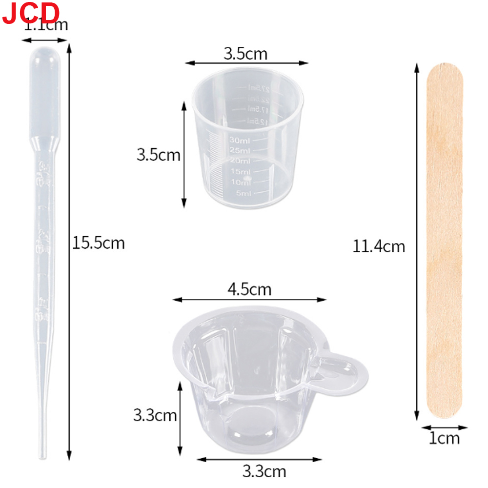 JCD DIY คริสตัลใสอีพ็อกซี่เครื - Resin Mixing Cup บทวิจารณ์และราคา