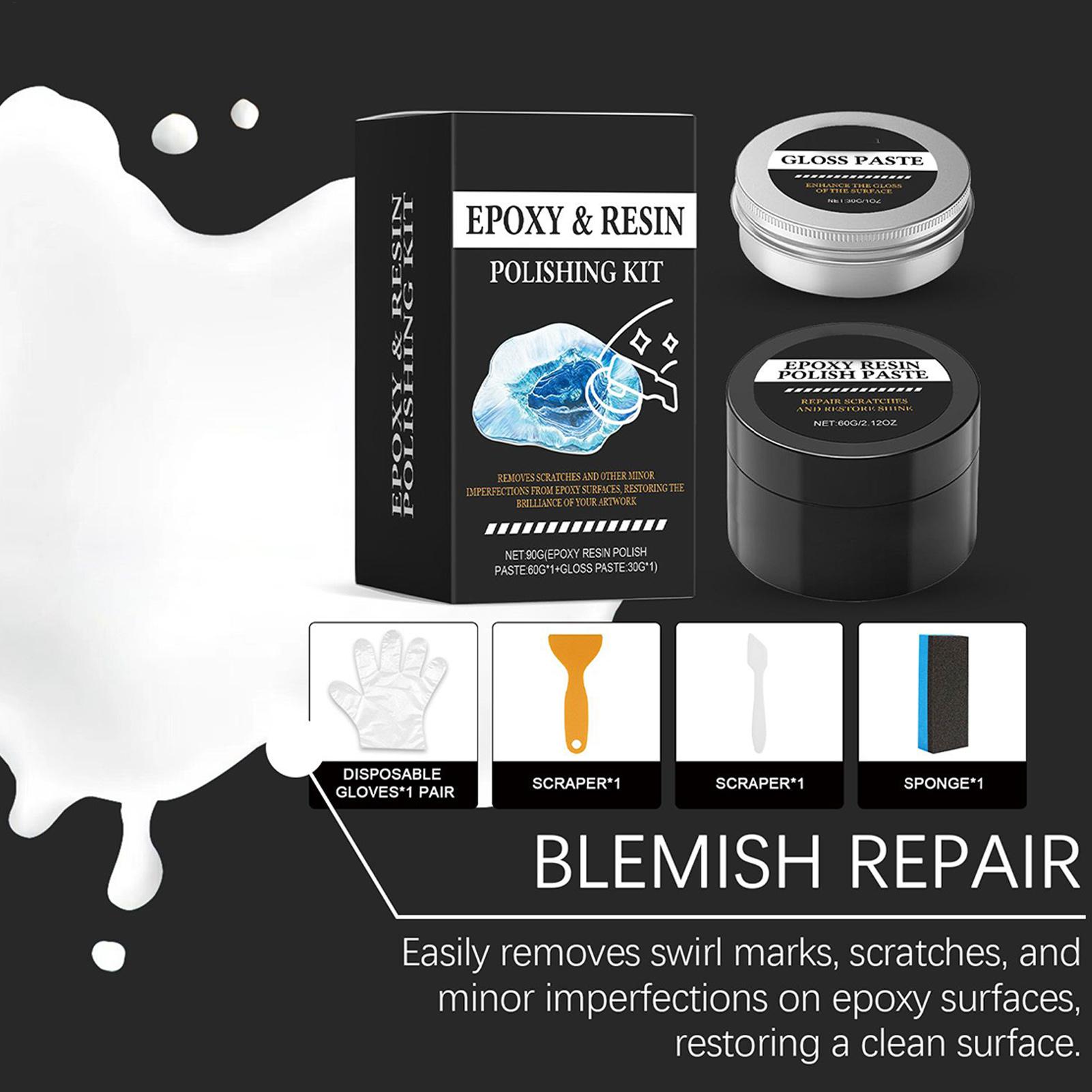 ชุดขัดเรซินอีพ็อกซี่ - น้ำยาขั - Resin Art For Beginners บทวิจารณ์และราคา