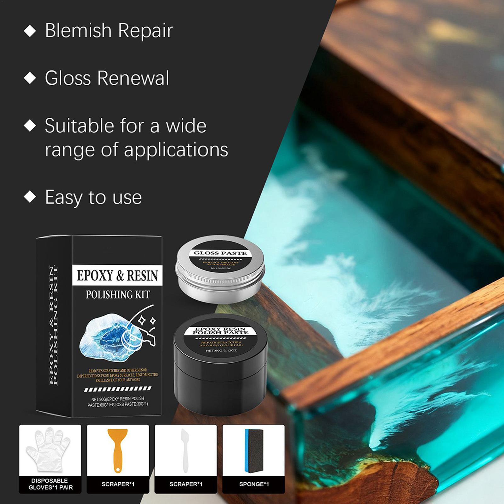 ชุดขัดเรซินอีพ็อกซี่ - น้ำยาขั - Resin Art For Beginners บทวิจารณ์และราคา