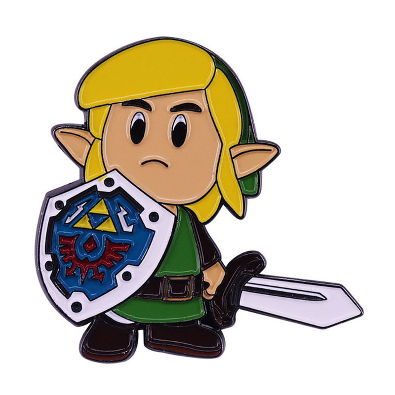 Zelda หมุดเคลือบลายการ์ตูนอะนิ - Resin Art Zelda บทวิจารณ์และราคา