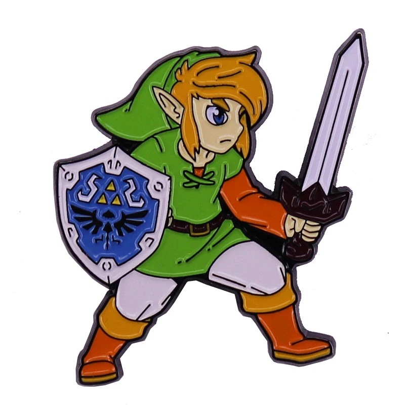 Zelda หมุดเคลือบลายการ์ตูนอะนิ - Resin Art Zelda บทวิจารณ์และราคา