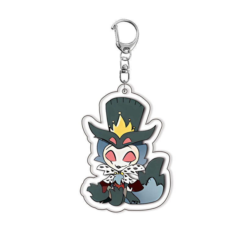 พวงกุญแจอะคริลิก Hazbin Hotel  - Resin Art Keychain บทวิจารณ์และราคา