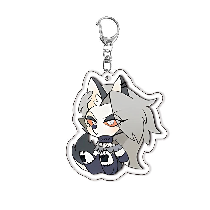 พวงกุญแจอะคริลิก Hazbin Hotel  - Resin Art Keychain บทวิจารณ์และราคา