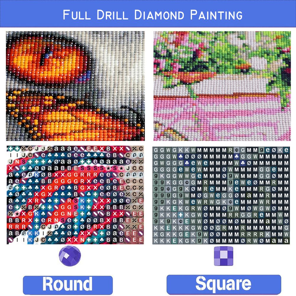 ภาพวาดติดเพชร DIY หมาชิวาว่า5ม - Resin Art Wallpaper บทวิจารณ์และราคา