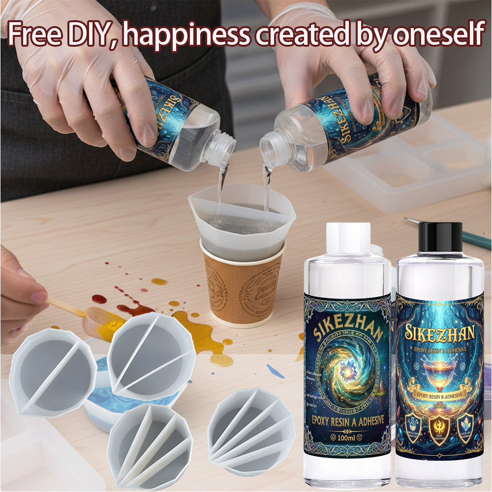 ชุดอีพ็อกซี่เรซิ่นพร้อมถ้วยซิล - Resin Art Tool Kit บทวิจารณ์และราคา