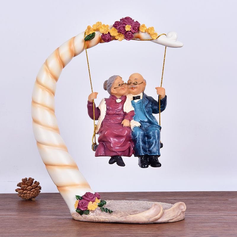 รูปปั้นเรซิ่นคู่รักแบบจีนโบราณ - Resin Art For Anniversary Gift บทวิจารณ์และราคา