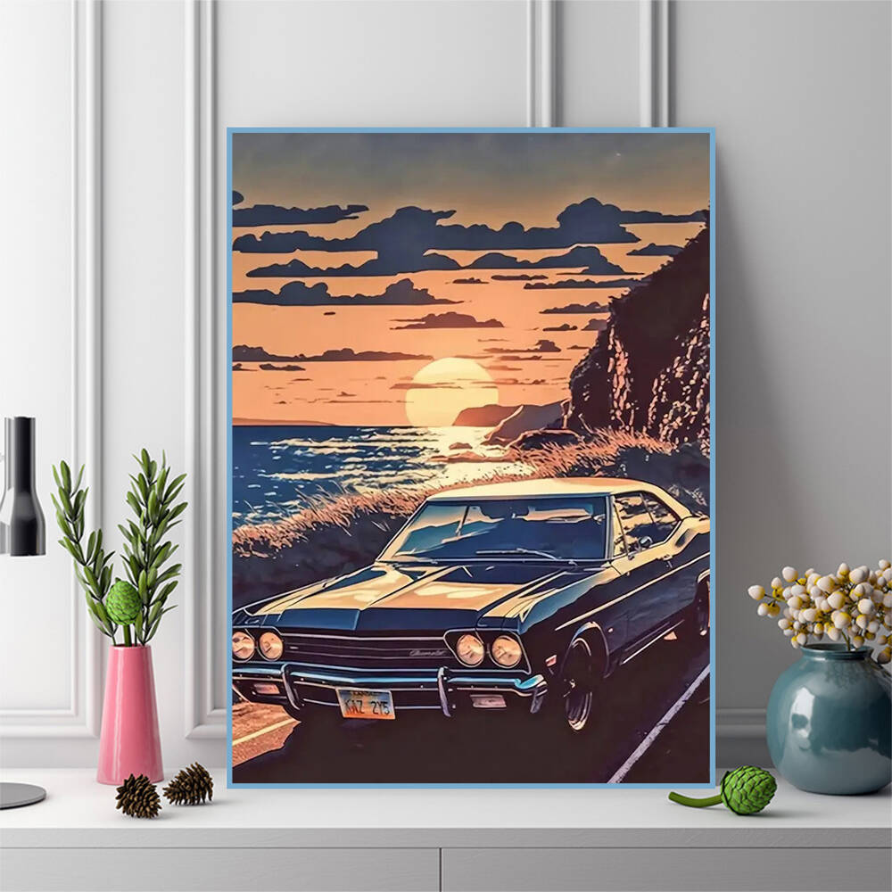 Evershineเพชรภาพวาดสุนัขสัตว์R - Resin Art Wallpaper บทวิจารณ์และราคา