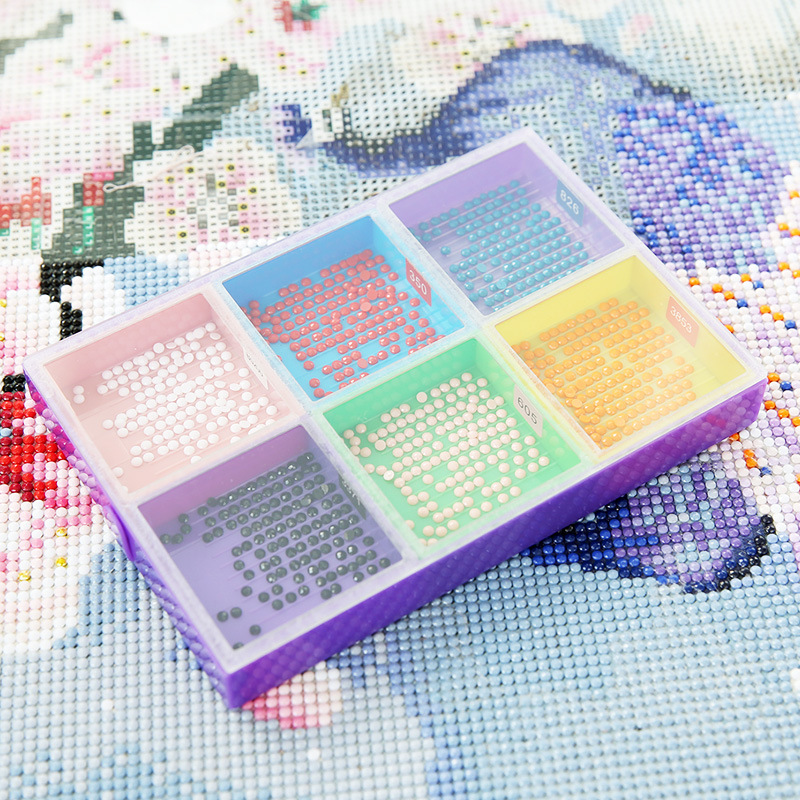 ถาดใส่เพชรสำหรับงานปักครอสติช  - Resin Art Tool Kit บทวิจารณ์และราคา