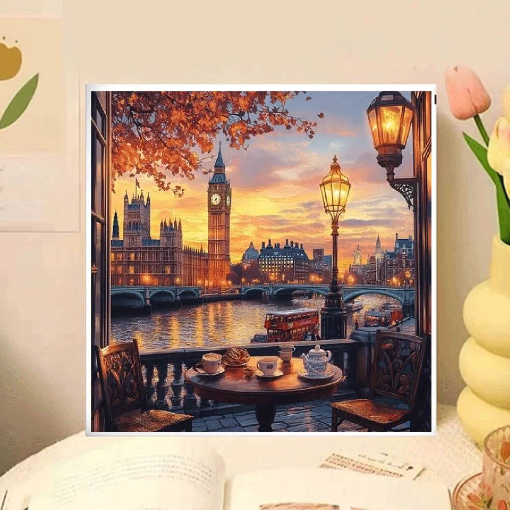 ภาพวาดการ์ตูนด้วยเม็ด5D ด้วยเม - Resin Art Wallpaper บทวิจารณ์และราคา