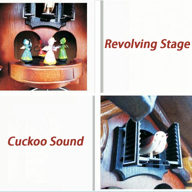 Cuckoo Wall CLOCK นาฬิกาไม้ห้อ - Resin Art Watch บทวิจารณ์และราคา