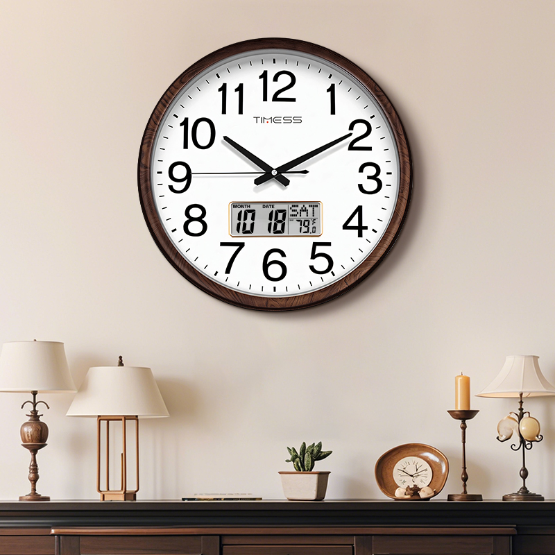 นาฬิกาแขวนผนังลายไม้ TIMESS ขน - Resin Art Watch บทวิจารณ์และราคา