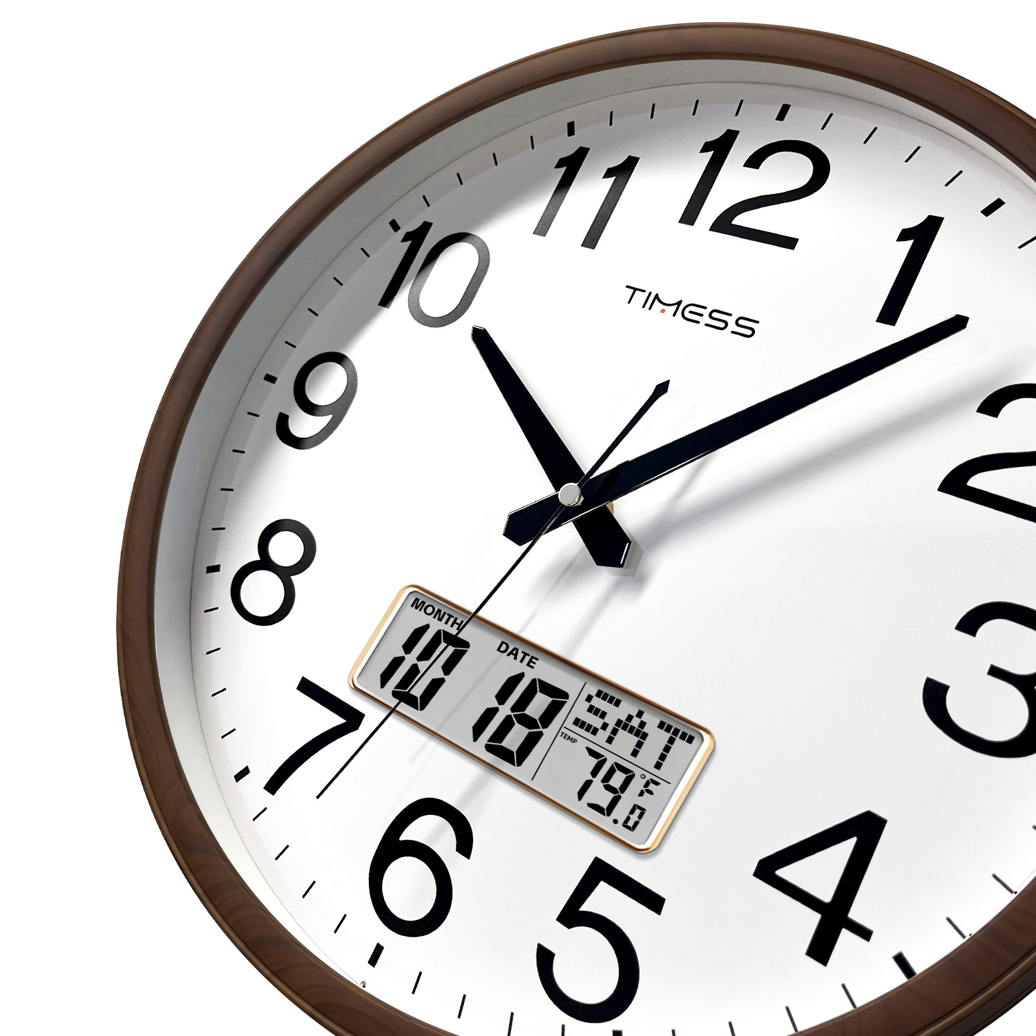 นาฬิกาแขวนผนังลายไม้ TIMESS ขน - Resin Art Watch บทวิจารณ์และราคา