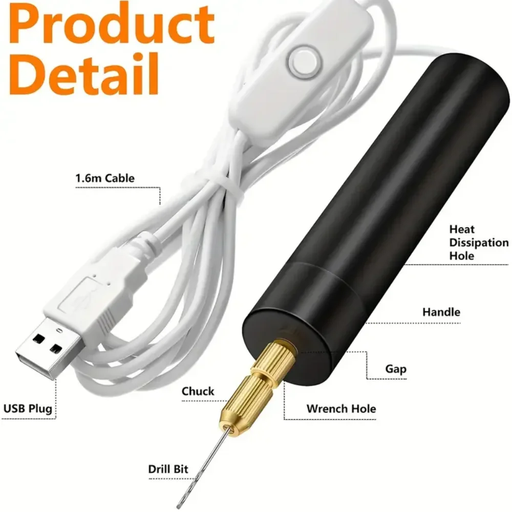 สว่านไฟฟ้าขนาดเล็กแบบพกพา ใช้พ - Resin Art Tool Kit บทวิจารณ์และราคา