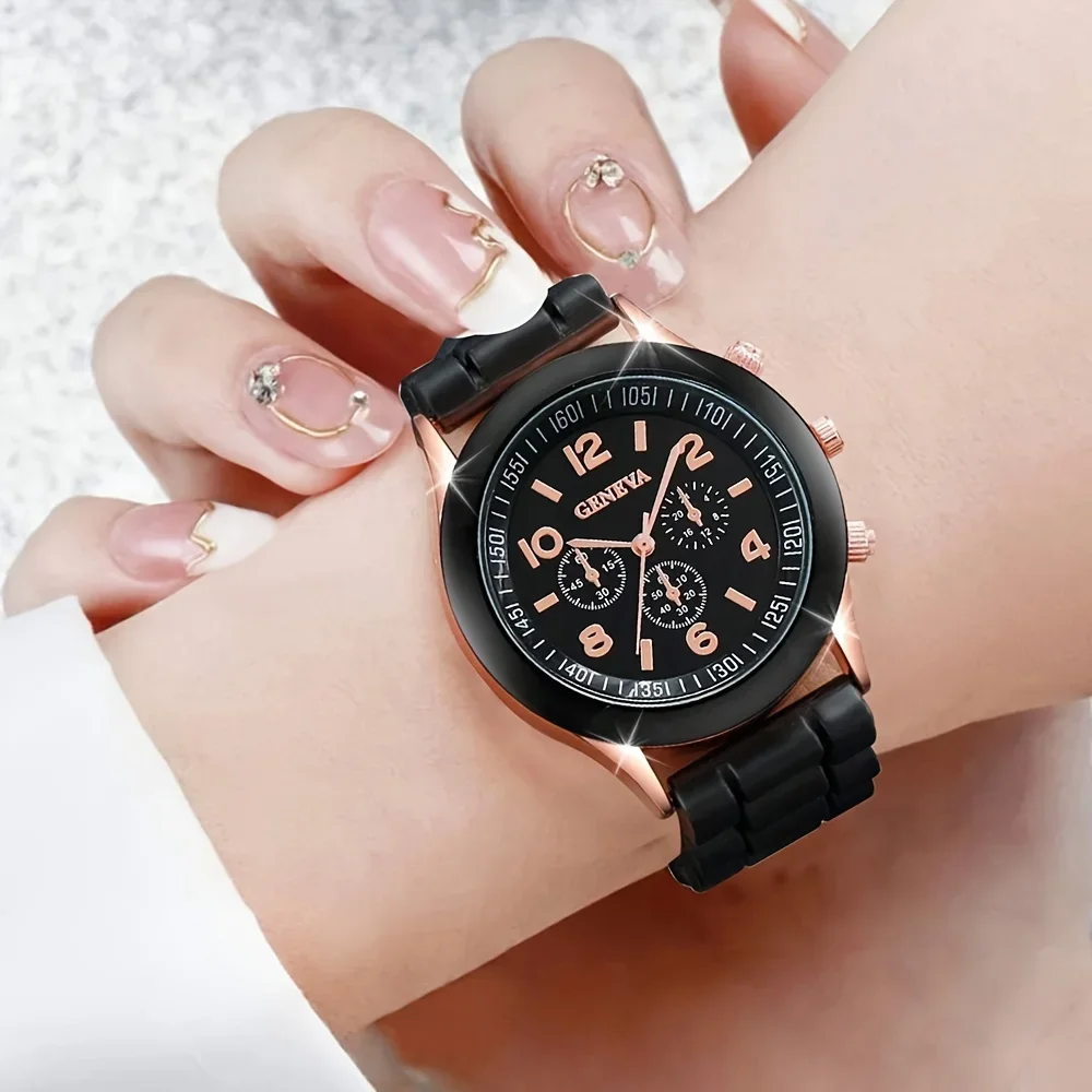 2 ชิ้นผู้หญิงหรูหราชุดนาฬิกาแฟ - Resin Art Watch บทวิจารณ์และราคา