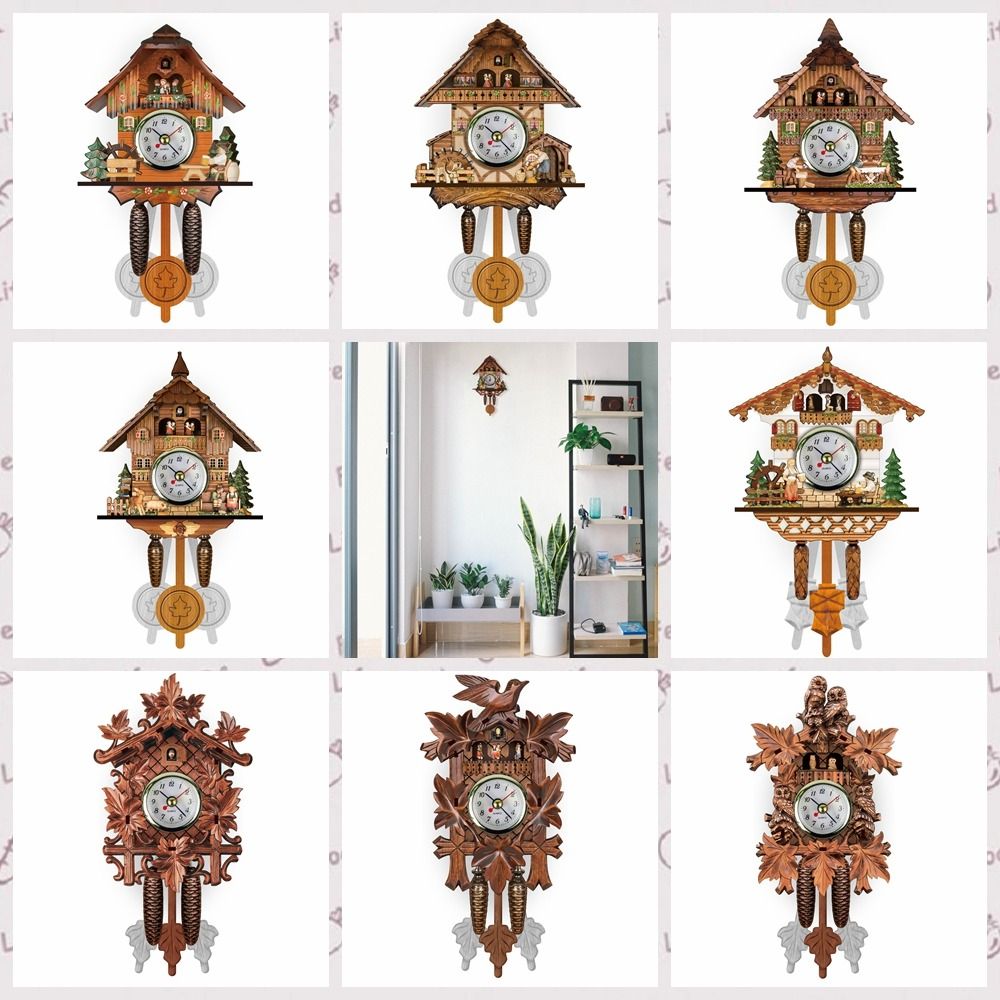 นาฬิกาไม้แขวนผนังไม้ลูกตุ้มนาฬ - Resin Art Watch บทวิจารณ์และราคา