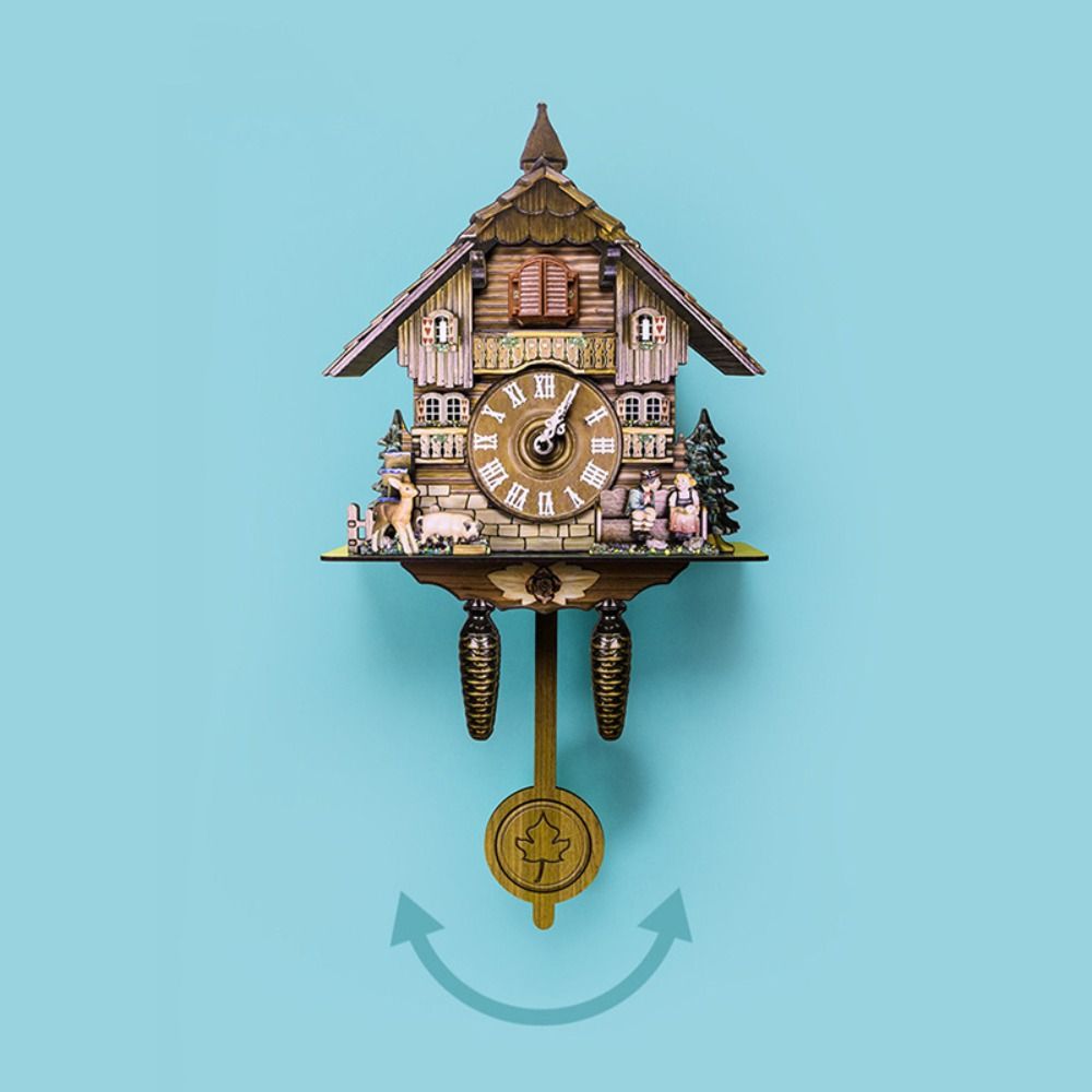 นาฬิกาไม้แขวนผนังไม้ลูกตุ้มนาฬ - Resin Art Watch บทวิจารณ์และราคา
