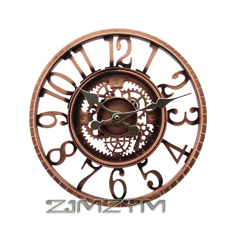 นาฬิกาแขวนผนังกันน้ำย้อนยุคกลา - Resin Art Watch บทวิจารณ์และราคา