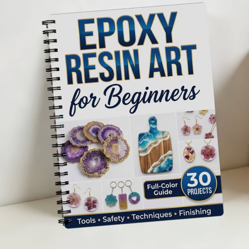 คู่มือศิลปะเรซินอีพ็อกซี่ คู่ม - Resin Art Learning บทวิจารณ์และราคา