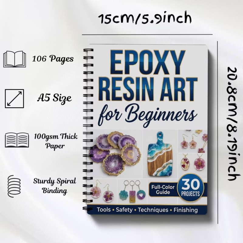 คู่มือศิลปะเรซินอีพ็อกซี่ คู่ม - Resin Art Learning บทวิจารณ์และราคา