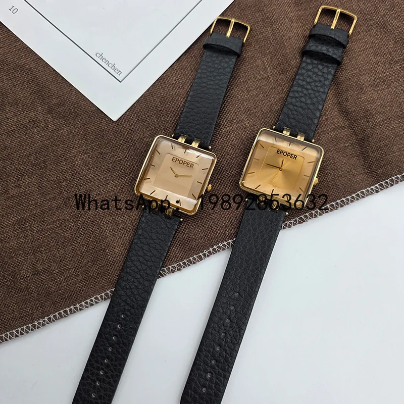 X-14 นาฬิกาควอทซ์ทรงสี่เหลี่ยม - Resin Art Watch บทวิจารณ์และราคา