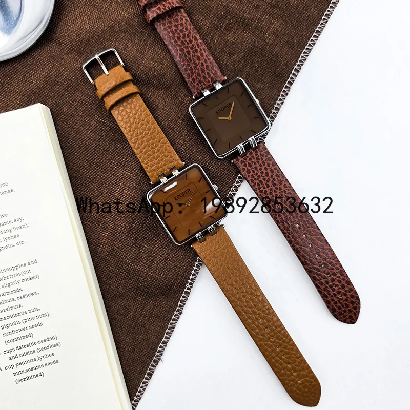 X-14 นาฬิกาควอทซ์ทรงสี่เหลี่ยม - Resin Art Watch บทวิจารณ์และราคา