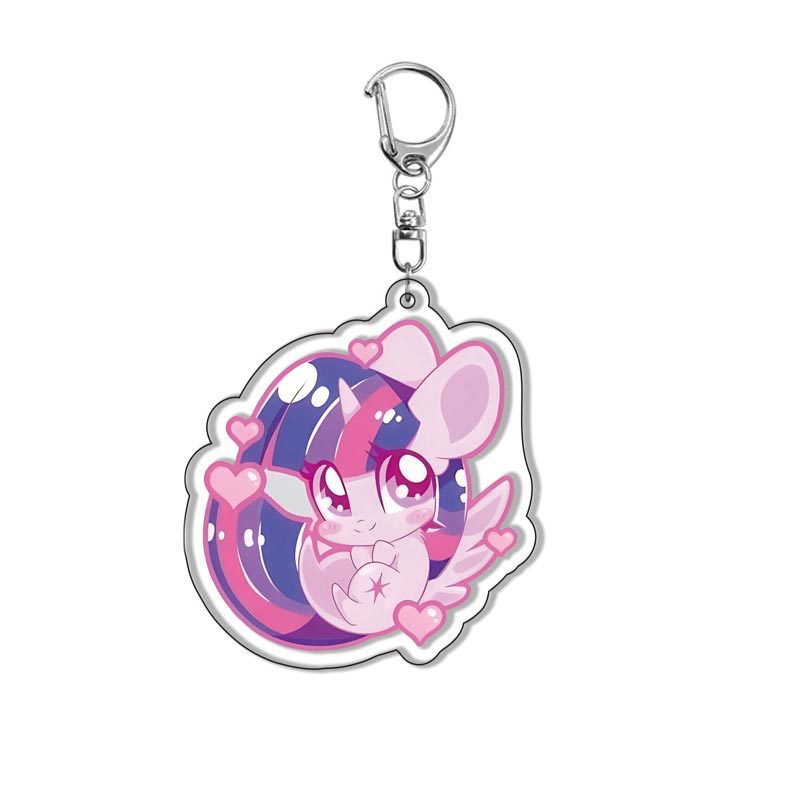 พวงกุญแจอะคริลิคการ์ตูน My Lit - Resin Art Keychain บทวิจารณ์และราคา