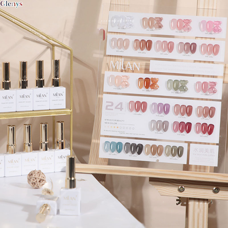 กาวทาเล็บ Glenys 24 สี ชุดการ์ - Resin Art Learning บทวิจารณ์และราคา