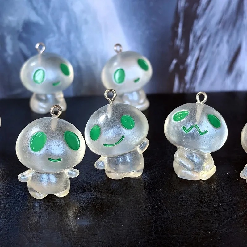ชาร์มเรซิ่นรูปเอเลี่ยนเรืองแสง - Resin Art Keychain บทวิจารณ์และราคา