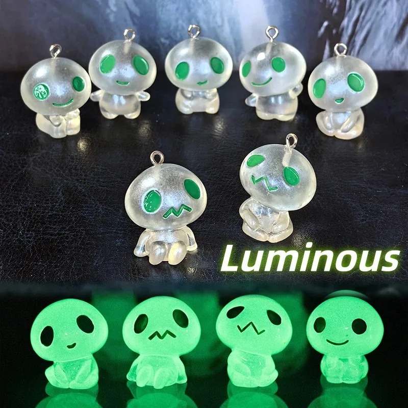 ชาร์มเรซิ่นรูปเอเลี่ยนเรืองแสง - Resin Art Keychain บทวิจารณ์และราคา