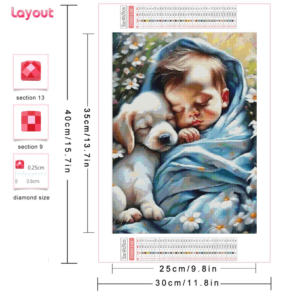 Huacan 5D ภาพวาดติดเพชรแบบทำมื - Resin Art Wallpaper บทวิจารณ์และราคา