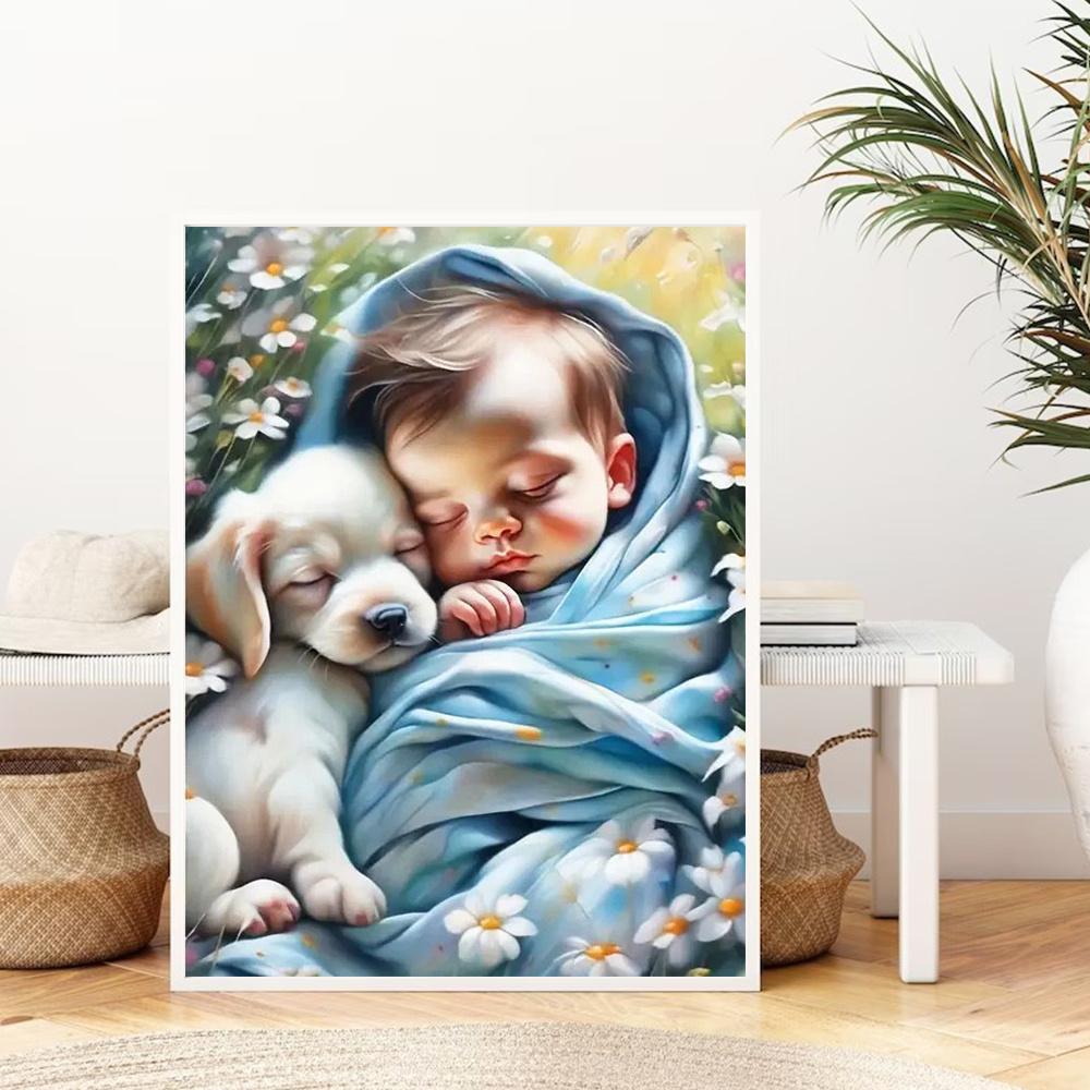 Huacan 5D ภาพวาดติดเพชรแบบทำมื - Resin Art Wallpaper บทวิจารณ์และราคา