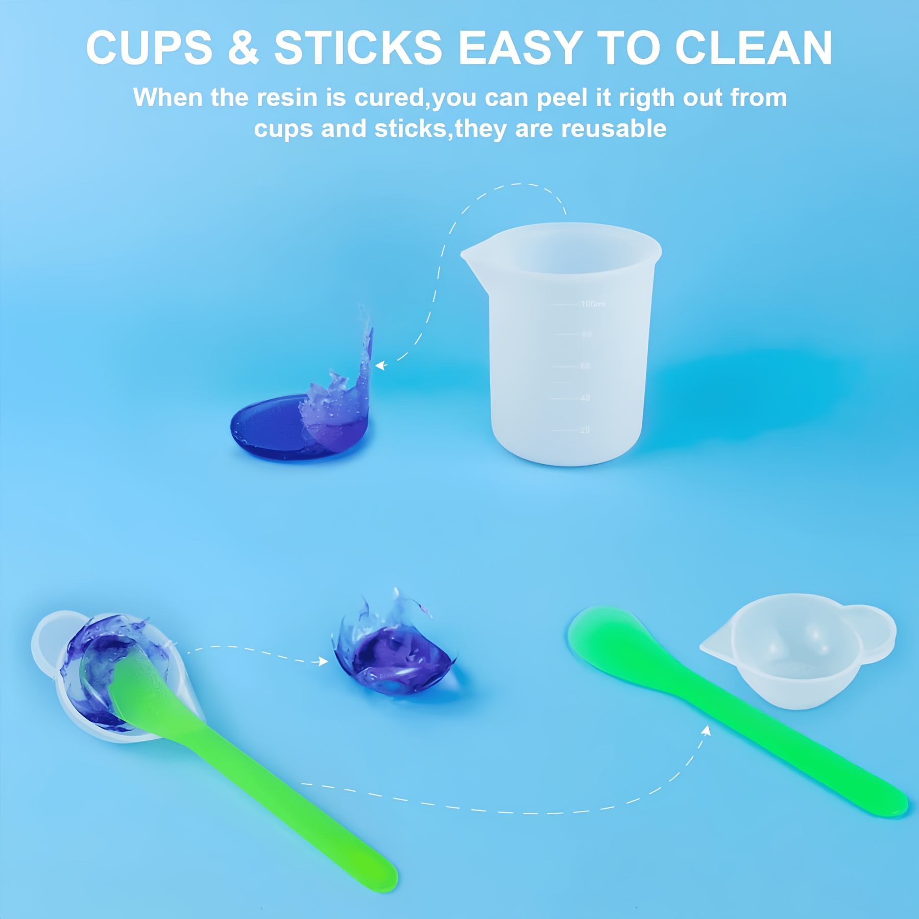 ชุดเครื่องมือแม่พิมพ์หล่อเรซิน - Resin Mixing Cup บทวิจารณ์และราคา