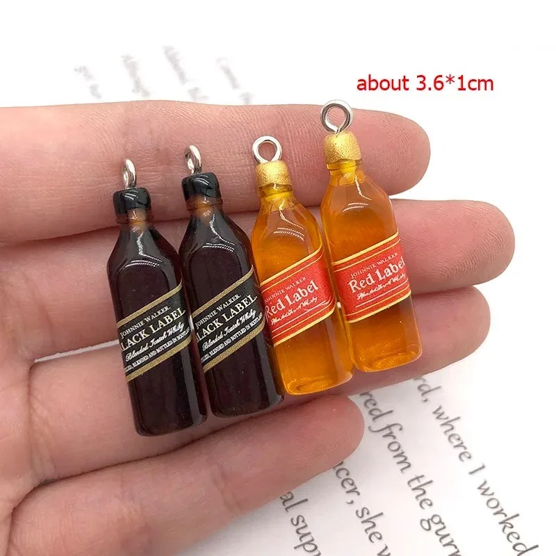จี้เรซิ่นรูปขวดไวน์ขนาดเล็ก 10 - Resin Art Keychain บทวิจารณ์และราคา