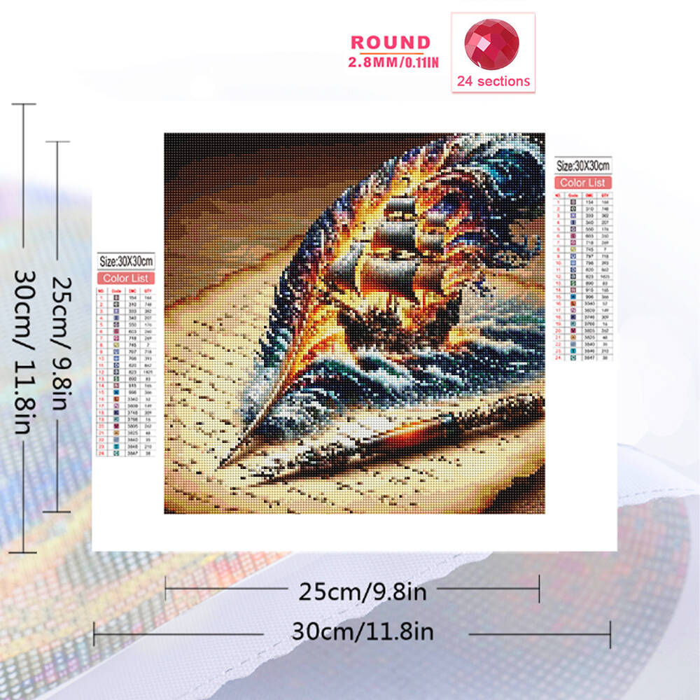 Evershine เพชรภาพวาดสุนัขสัตว์ - Resin Art Wallpaper บทวิจารณ์และราคา