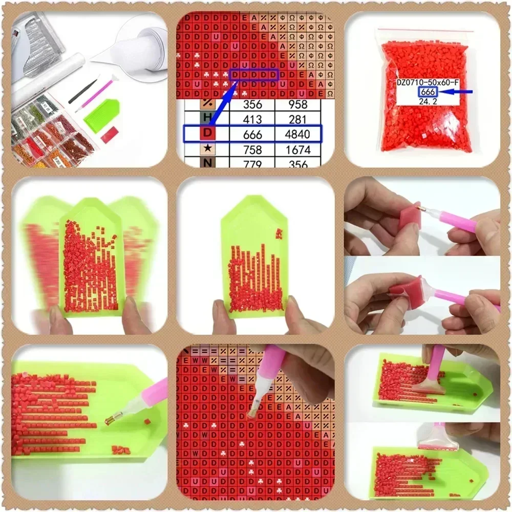 ภาพวาดเพชร 5 มิติ ลายการ์ตูน P - Resin Art For Beginners บทวิจารณ์และราคา
