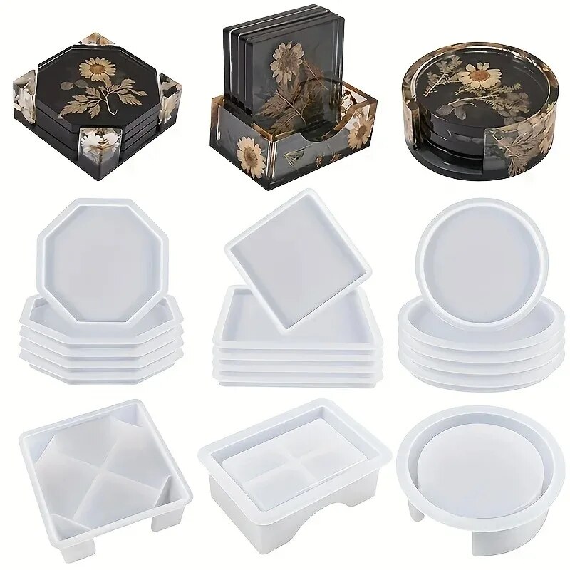 Coaster เรซินแม่พิมพ์ชุดรวม 1  - Resin Mixing Cup บทวิจารณ์และราคา