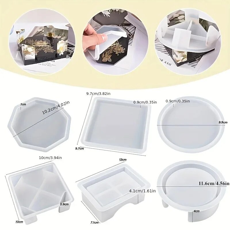 Coaster เรซินแม่พิมพ์ชุดรวม 1  - Resin Mixing Cup บทวิจารณ์และราคา